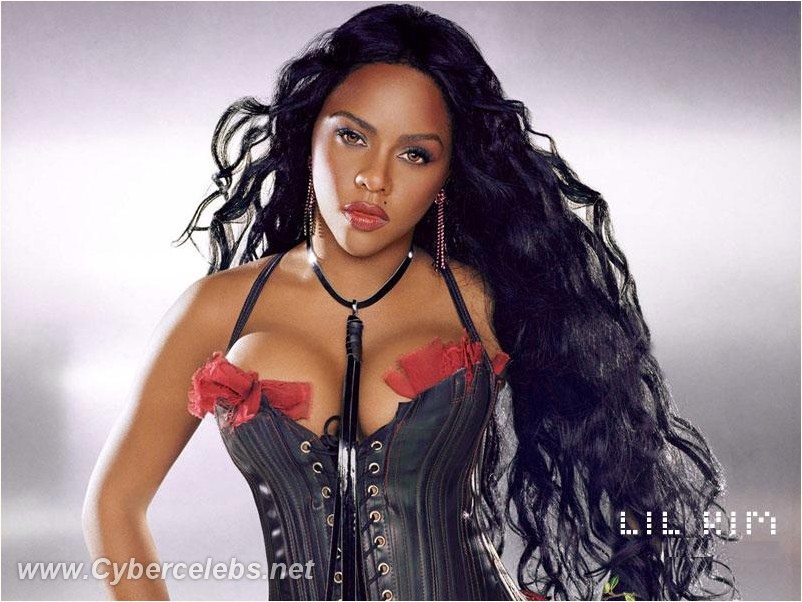 Lil Kim nipple slip see through pics