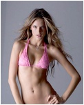 Alessandra Ambrosio Topless And Pink Lingerie Photos Pictures Gallery