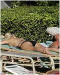 Ashlee Simpson Various Paparzzi Bikini Shots Pictures Gallery