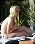 Lindsay Lohan Paparazzi Bikini Shots Nude Pictures