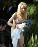 Lindsay Lohan Paparazzi Bikini Shots Nude Pictures